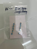 Blue Topaz Earrings