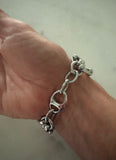 Silver Chain Link Bracelet